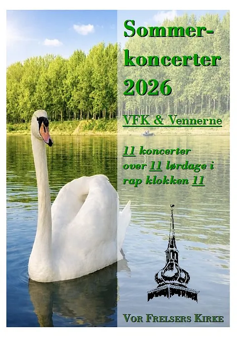 Folder om kirkens efterårskalender 2025